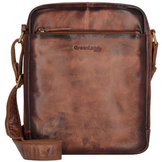 Greenland Nature Mascu & Line Umhängetasche Leder 27 cm