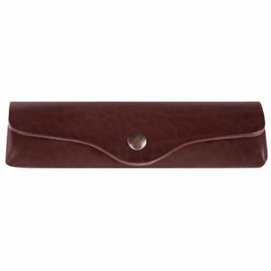 Mika Brillenetui Leder 16 cm