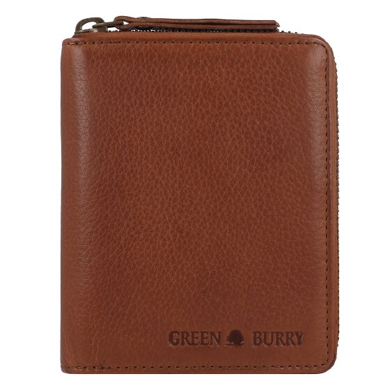 Greenburry Colombiana Geldbörse RFID Schutz Leder 10.5 cm