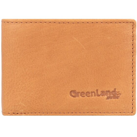 Greenland Nature GreenLand NATURE Geldbörse RFID Schutz Leder 10 cm