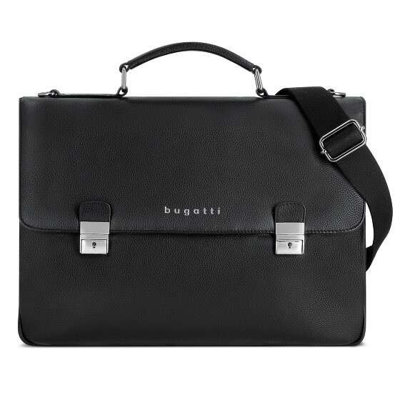 bugatti Valencia Aktentaschen Messenger Leder 40 cm Laptopfach