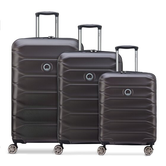 Delsey Paris Meteor 4 Rollen Kofferset 3-teilig mit Dehnfalte