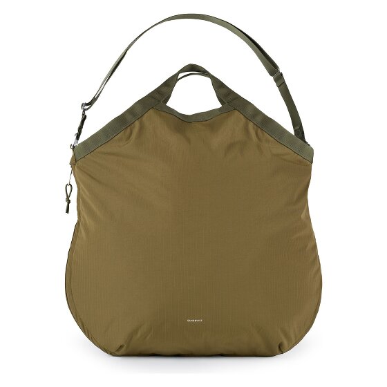 Sandqvist Grid Handtasche 40 cm mit Dehnfalte