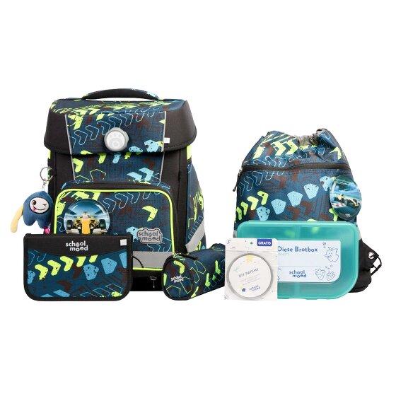 School-Mood Champion Maxx Pro Mila Schulranzen-Set 7-teilig