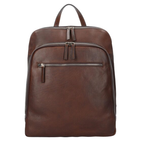 Leonhard Heyden Roma Rucksack Leder 40 cm Laptopfach