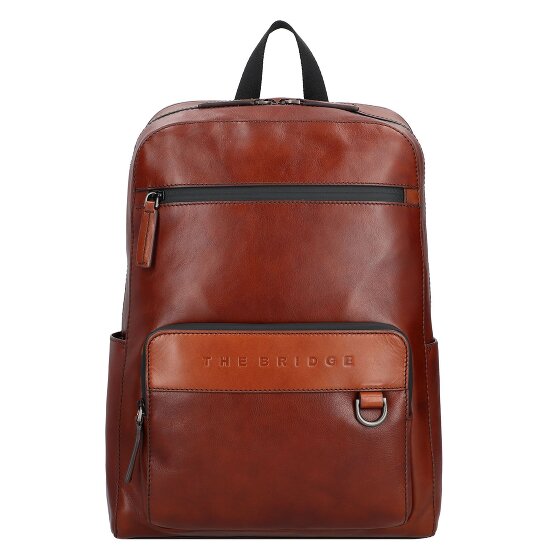The Bridge Damiano Business-Rucksack Leder 39 cm Laptopfach