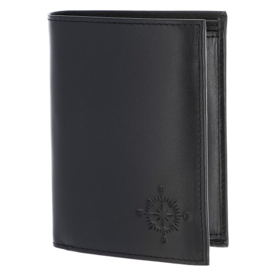 oxmox Leather Geldbörse RFID Schutz Leder 13 cm