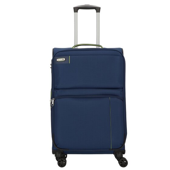 d&n Travel Line 6704 4-Rollen Trolley 65 cm