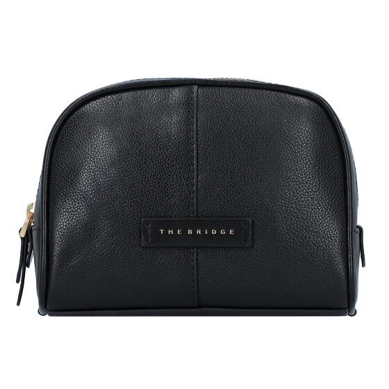 The Bridge Elisabetta Kosmetiktasche Leder 18 cm schwarz