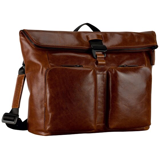 Leonhard Heyden Porto Messenger Leder 38 cm