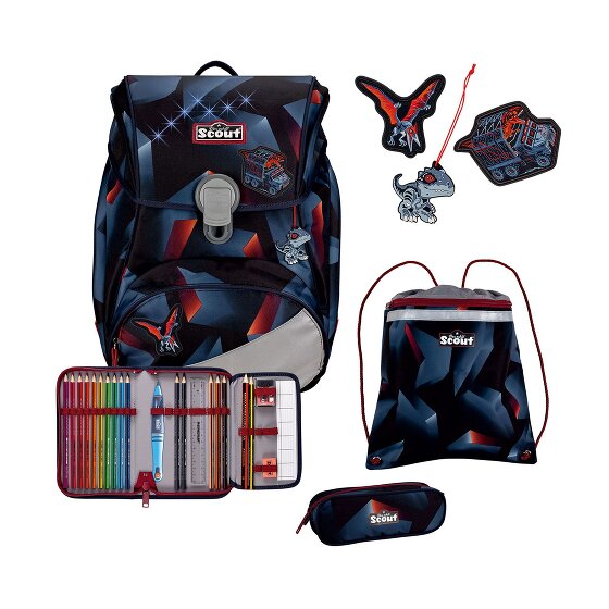 Scout Alpha Schulranzen-Set 4-teilig