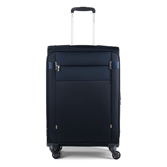 Samsonite Citybeat 4 Rollen Trolley 66 cm mit Dehnfalte