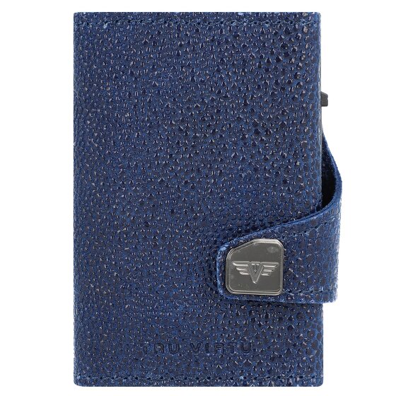 Tru Virtu Click & Slide Kreditkartenetui Geldbörse RFID Leder 6,5 cm