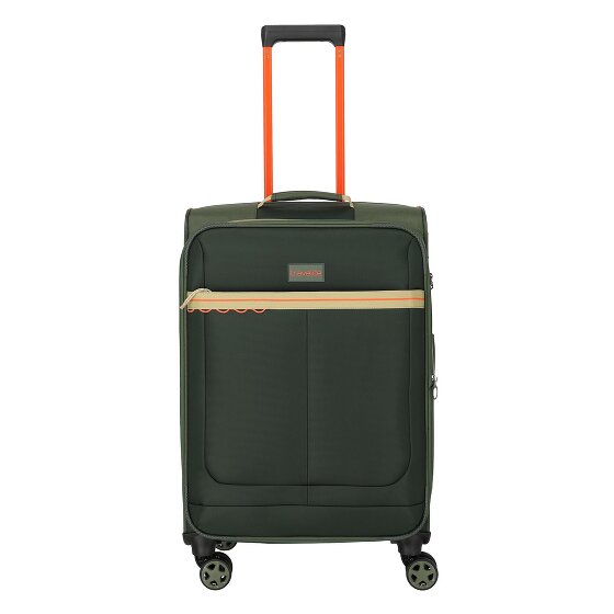 Travelite Color Craze 4 Rollen Trolley M 66 cm mit Dehnfalte
