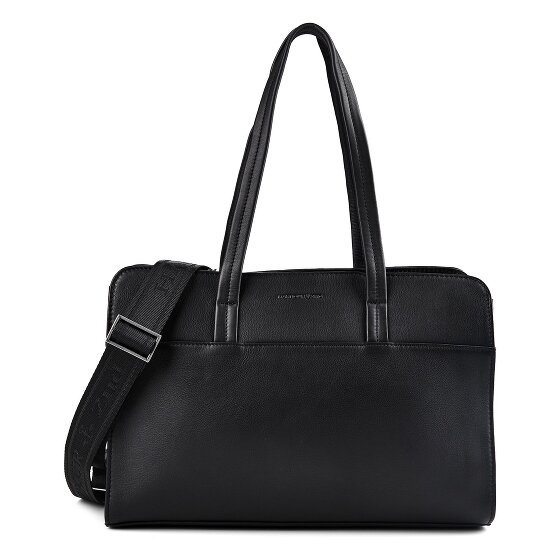 Harbour 2nd Just Pure Schultertasche Leder 36 cm Laptopfach