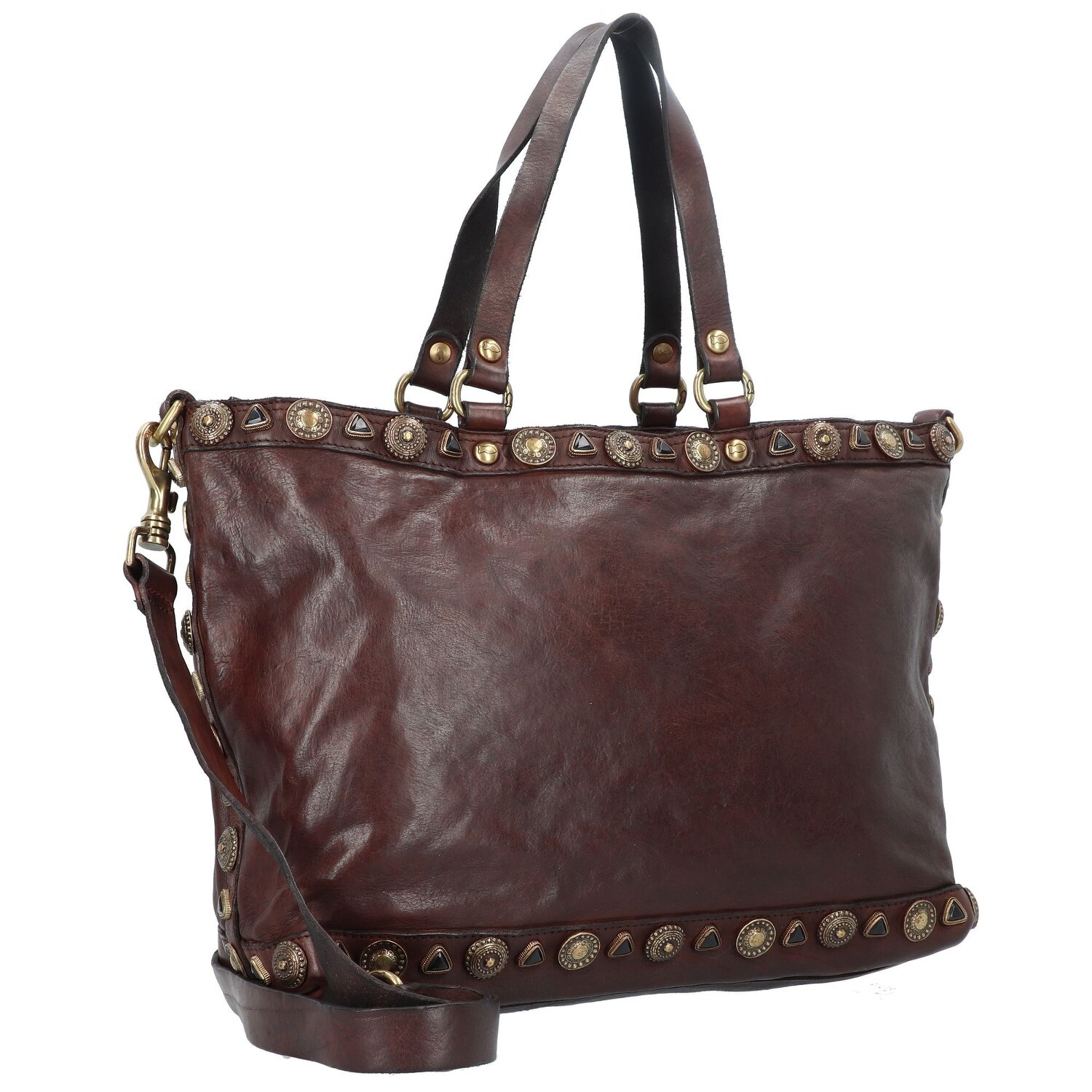 Campomaggi Tasche Campomaggi Streifen Cognac Campomaggi