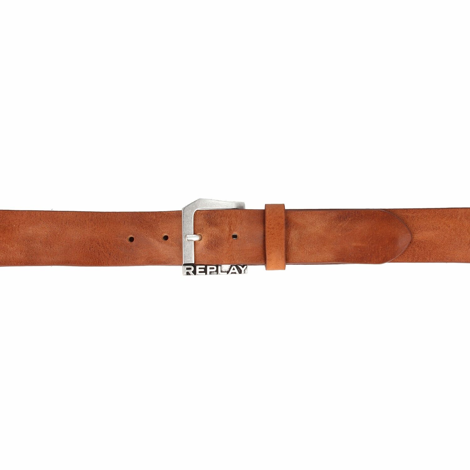 Replay Gürtel Leder tan | 100 cm