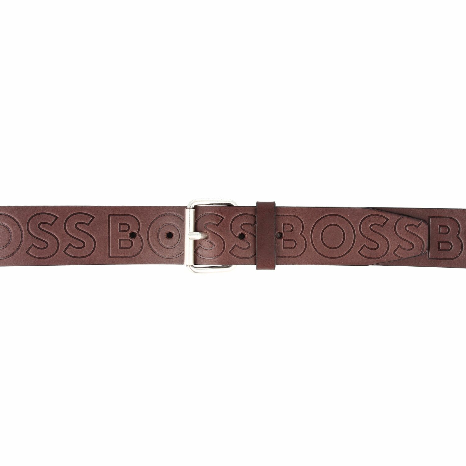 Boss brown Serge dark Leder cm Gürtel | 100