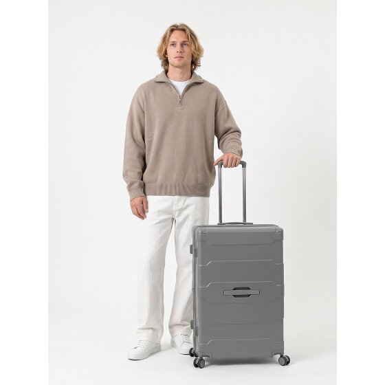 Heys ReNew 4 Rollen Trolley L 76 cm mit Dehnfalte