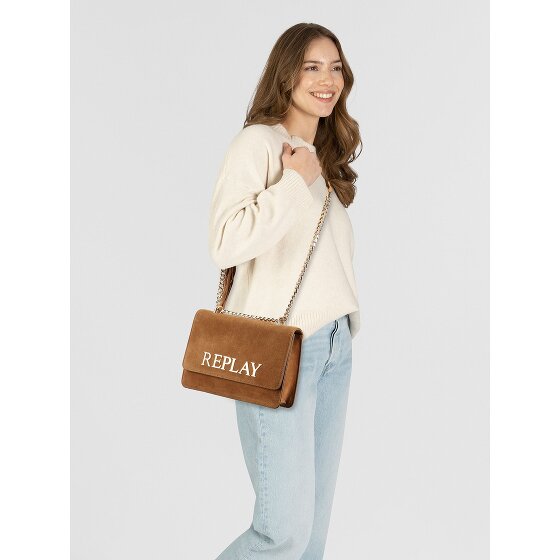 Replay Umhängetasche Leder 25.5 cm