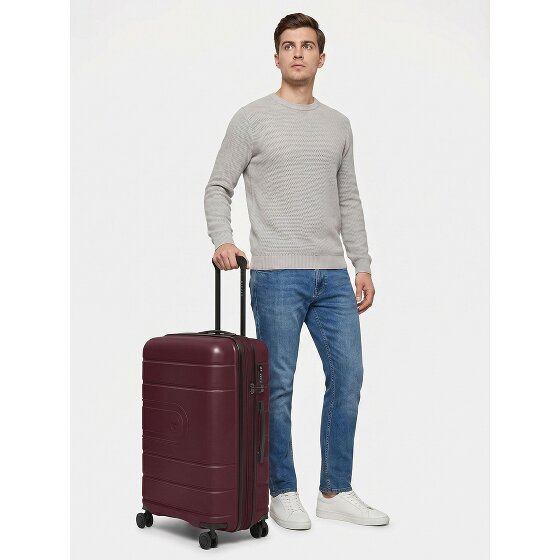 Redolz Essentials 11 4 Rollen Trolley 66 cm mit Dehnfalte