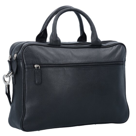 Dermata Aktentasche Leder 40 cm Laptopfach