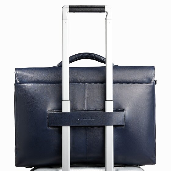 Piquadro Philip Aktentaschen Messenger Leder 42 cm Laptopfach