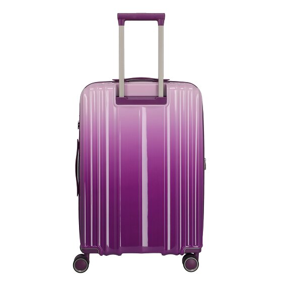 Travelite Lascana Edition 4 Rollen Trolley M 65 cm mit Dehnfalte