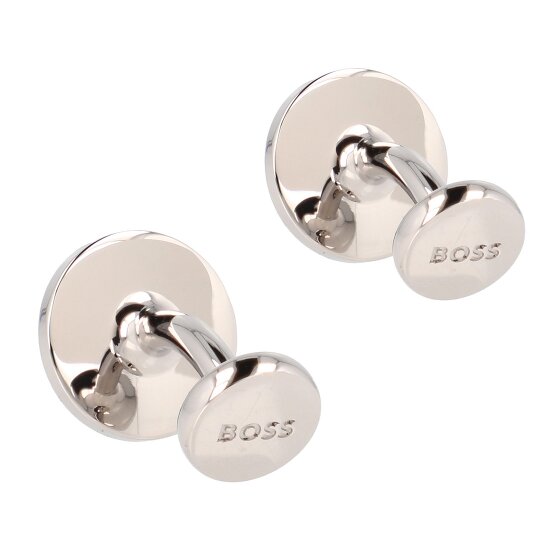 Boss B-Logo Manschettenknöpfe Messing 1 cm