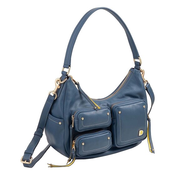 DuDu Pocket Schultertasche Leder 30 cm