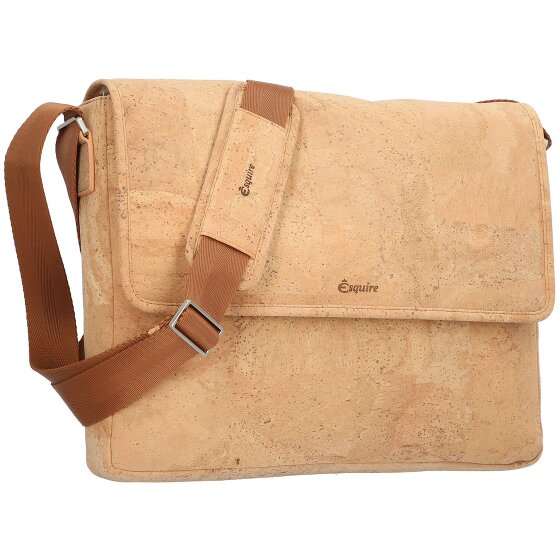 Esquire Kork Messenger 39 cm Laptopfach