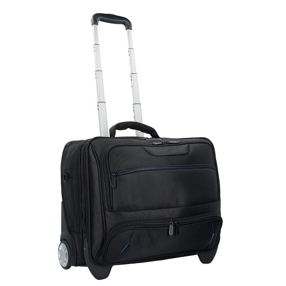 Dermata 2 Rollen Businesstrolley 38 cm Laptopfach
