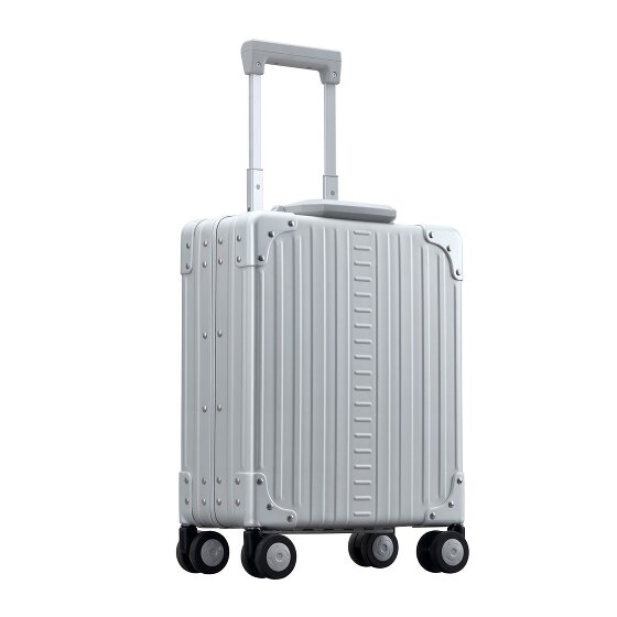 Aleon Business 4-Rollen Kabinentrolley Aluminium 42 cm Laptopfach
