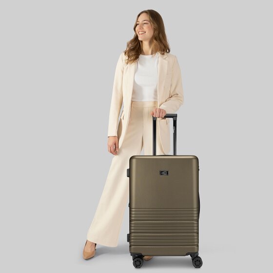 camel active Hanoi 4 Rollen Trolley M 65 cm mit Dehnfalte