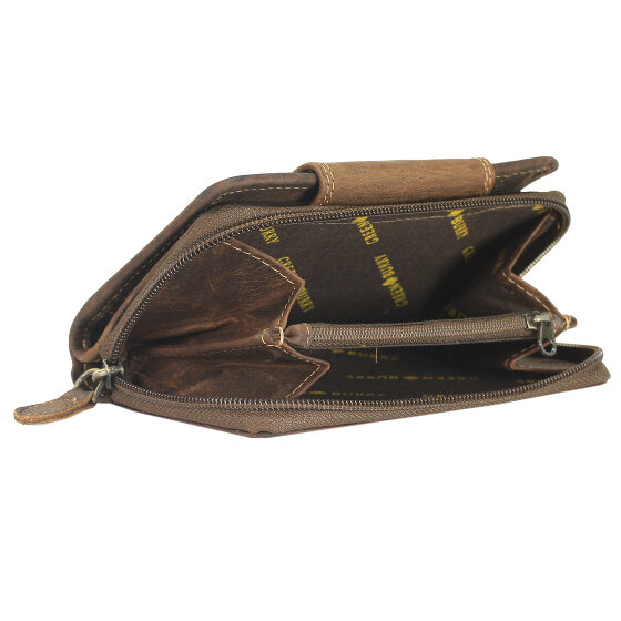 Greenburry Vintage Geldbörse XI Leder 10 cm