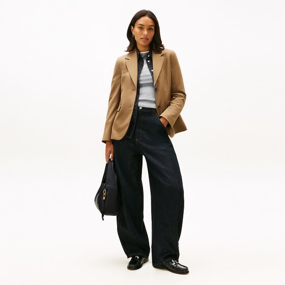 Tommy Hilfiger TH City Leather Schultertasche Leder 28 cm