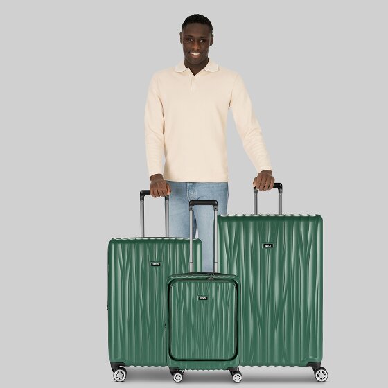 Bric's Cervia 2.0 4 Rollen Kofferset 3-teilig mit Dehnfalte