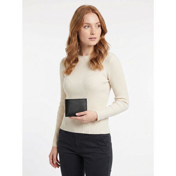 oxmox Leather Geldbörse RFID Schutz Leder 11 cm