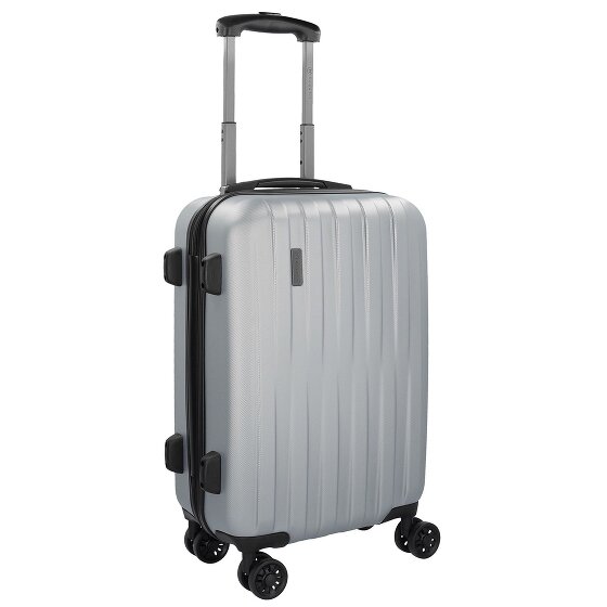 bugatti Lima 2.0 4-Rollen Kabinentrolley 55 cm mit Doppelrollen