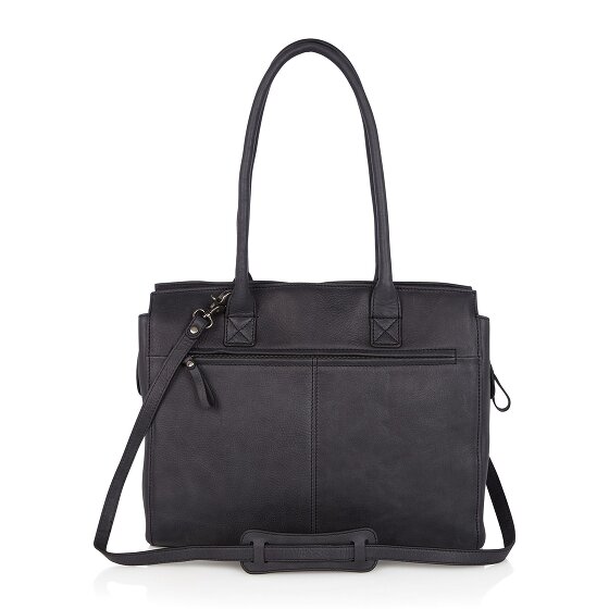 Castelijn & Beerens Carisma Schultertasche RFID Leder 38 cm Laptopfach