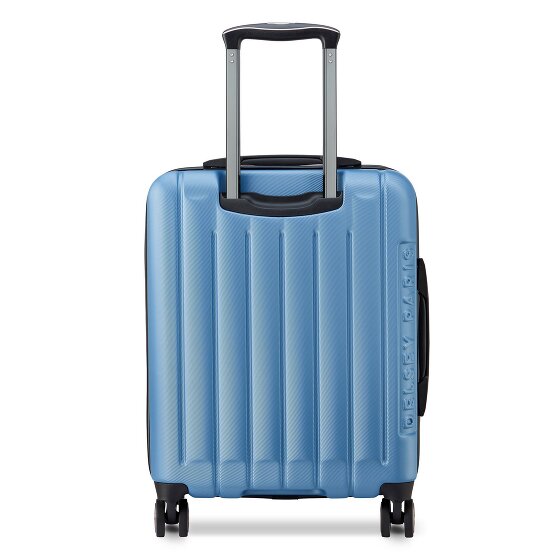 Delsey Paris Longitude 4 Rollen Kabinentrolley 55 cm mit Dehnfalte