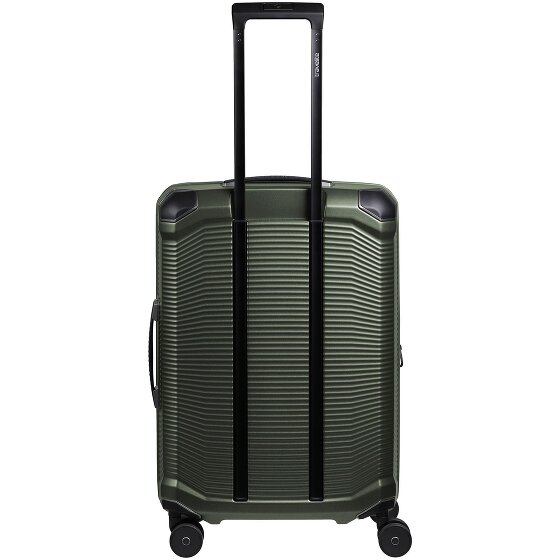 Travelite Millennium 4 Rollen Trolley 67 cm mit Dehnfalte