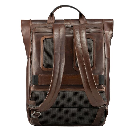 Jost Lund Business-Rucksack Leder 44 cm Laptopfach