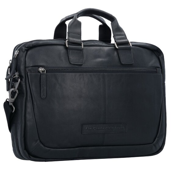 The Chesterfield Brand Wax Pull Up Aktentasche Leder 40 cm Laptopfach