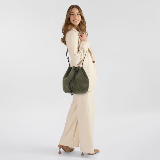 Liebeskind Monogram Beuteltasche Leder 35 cm