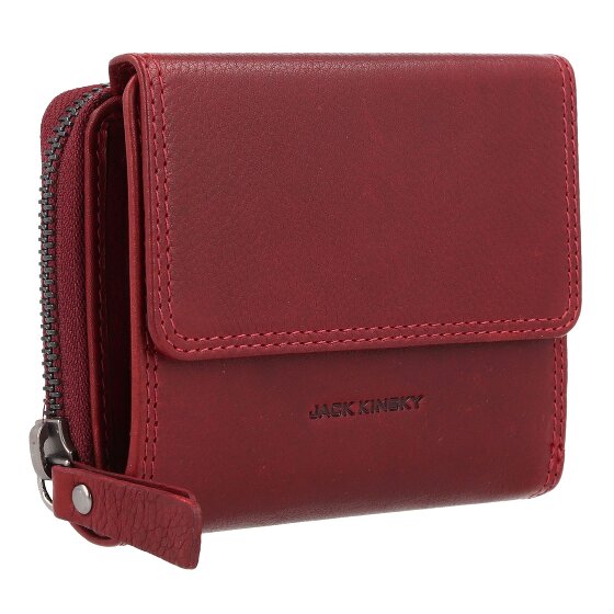 Jack Kinsky Geldbörse RFID Schutz Leder 11 cm