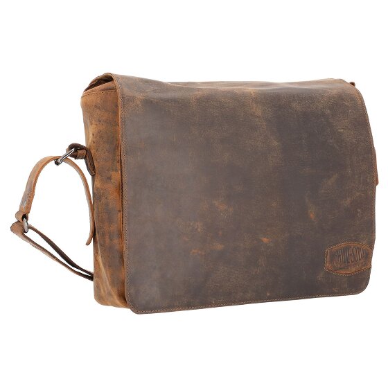 Pride and Soul Ben Umhängetasche Leder 33 cm Laptopfach