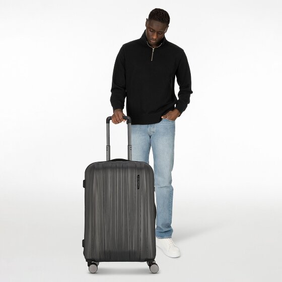 Polestream Moonrock 4 Rollen Trolley M 69 cm mit Dehnfalte