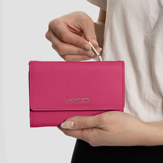 Lazarotti Bologna Leather Geldbörse Leder 14 cm