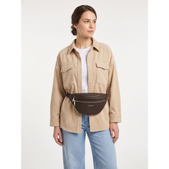 Lazarotti Bologna Leather Double-Zip Gürteltasche Crossbody Leder 25 cm